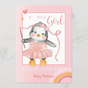 It's a Girl - Welcome to the World Announcement