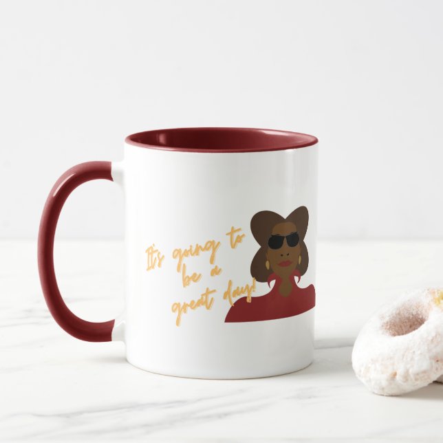 Its a Going to be a Great Day Mug (With Donut)
