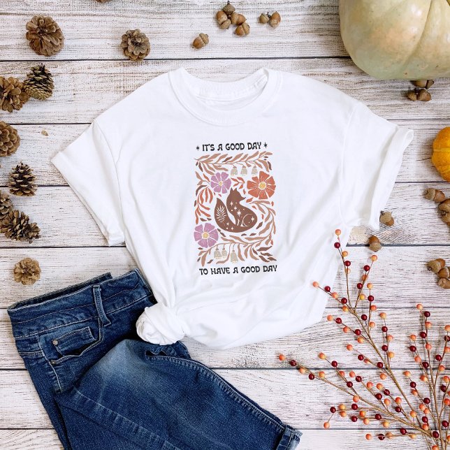 It's a Good Day Boho Inspiration Quote T-Shirt (Creator Uploaded)