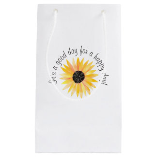 It's a good day for a happy day! small gift bag