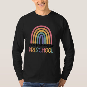 It's A Good Day For Preschool Rainbow 100 Days Of T-Shirt