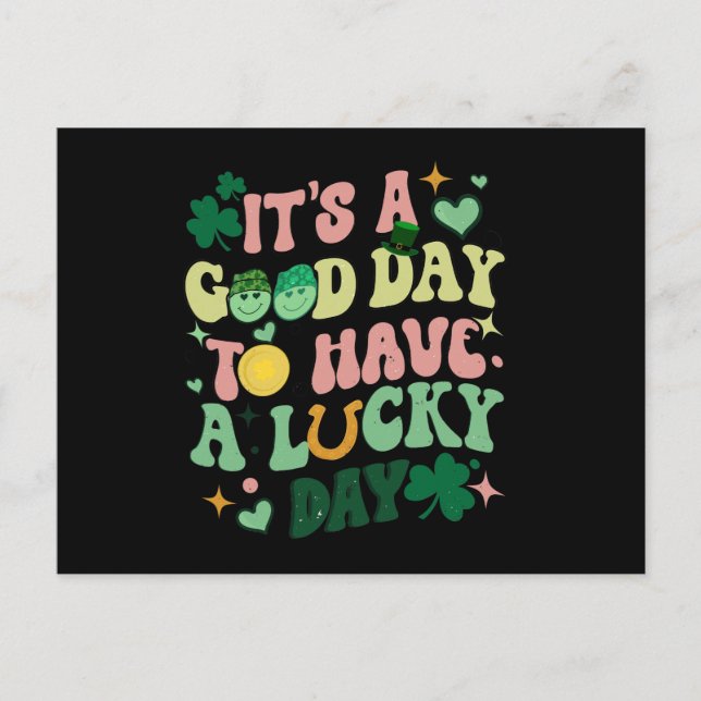 its_a_good_day_to_have_a_lucky_day postcard (Front)