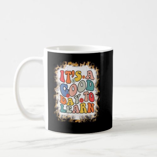 Its A Good Day To Learn Cool Back To School Leopa Coffee Mug