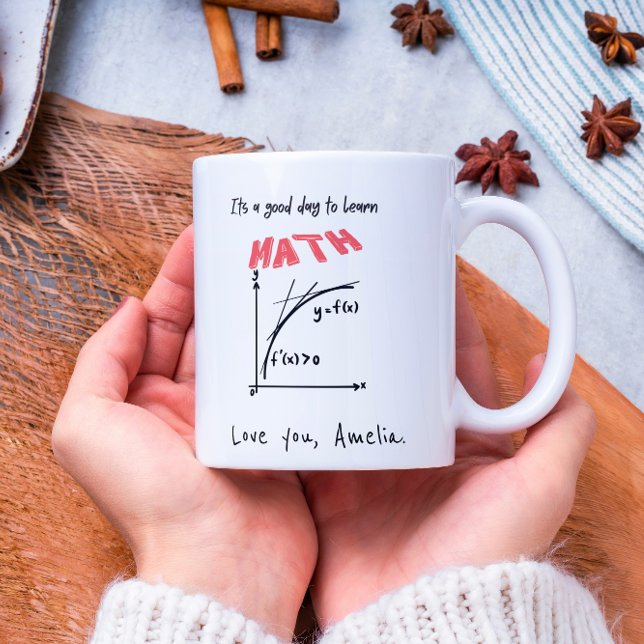 It's a Good Day to Learn Math Coffee Mug (Creator Uploaded)