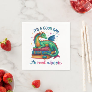 It's A Good Day To Read A Book Napkins