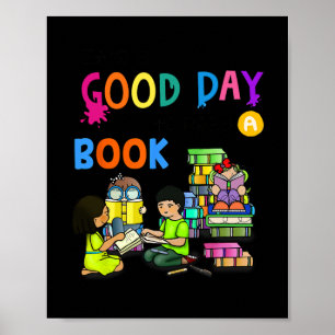 It's A Good Day To Read A Book Reading Club  Poster