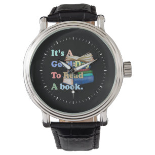 It's a Good Day To Read Funny Book Reading Watch