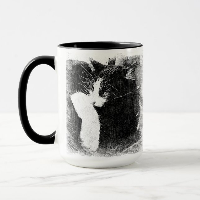 It's a Good Life being a Cat Mug (Left)