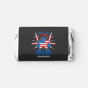 It's a Great Day To Be a Patriot Hershey's Miniatures