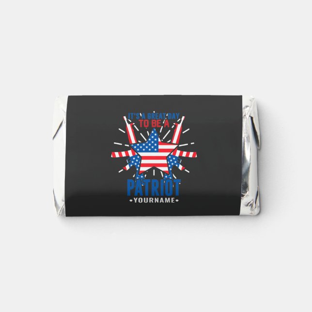 It's a Great Day To Be a Patriot Hershey's Miniatures (Front)