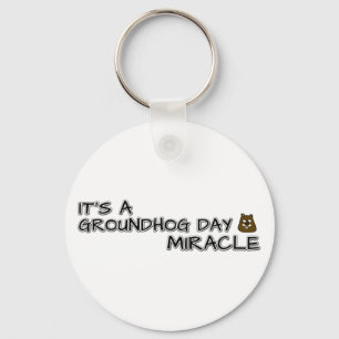 It's a groundhog day miracle keychain