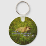 It's a groundhog day miracle keychain