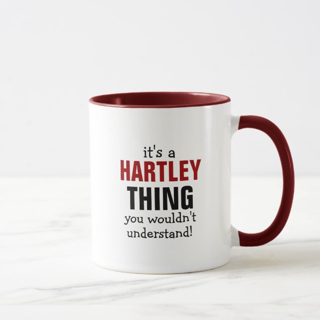 It's a Hartley thing you wouldn't understand! Mug (Right)