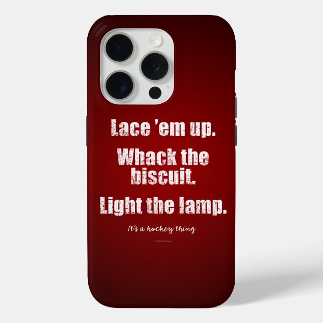 It's a Hockey Thing Case-Mate iPhone Case (Back)