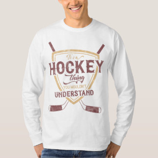 Hockey Sayings T-Shirts & Shirt Designs | Zazzle