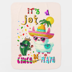 It's A Joy Cinco De Mayo Baby Blanket