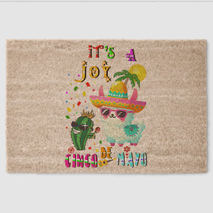 It's A Joy Cinco De Mayo Fiber Doormat