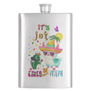 It's A Joy Cinco De Mayo Flask