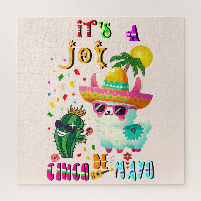 It's A Joy Cinco De Mayo Jigsaw Puzzle (Vertical)