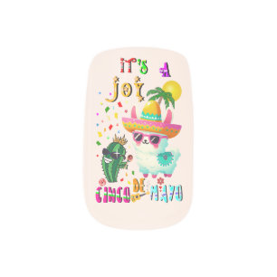 It's A Joy Cinco De Mayo Minx Nail Art