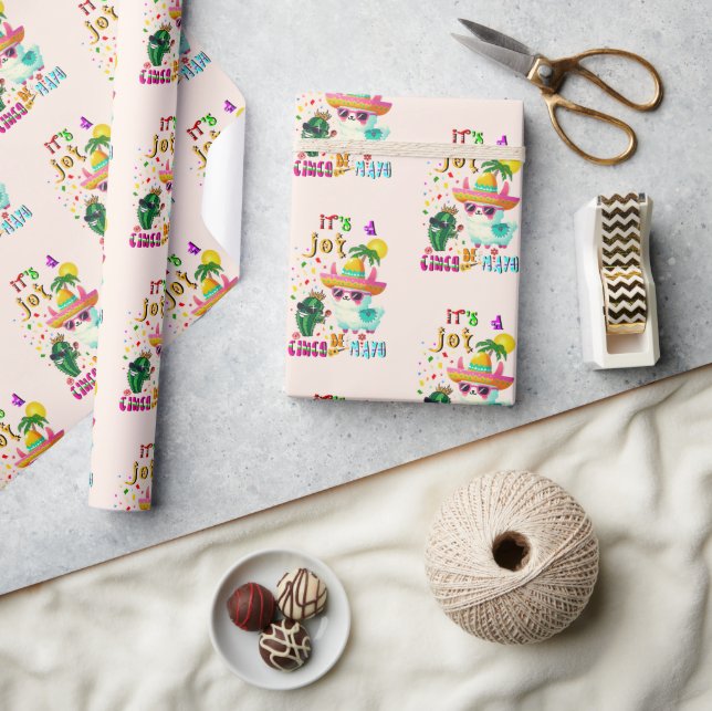 It's A Joy Cinco De Mayo Wrapping Paper (Crafts)