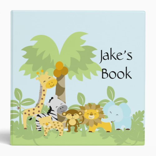 Its a Jungle Baby Photo Binder