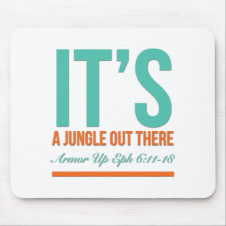 It's a jungle out there mouse pad