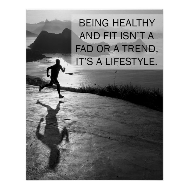 It's a Lifestyle Motivational Poster (Front)