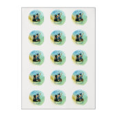 It's a Lil' Slugger | Boy's Baby Shower Edible Frosting Rounds (Sheet)