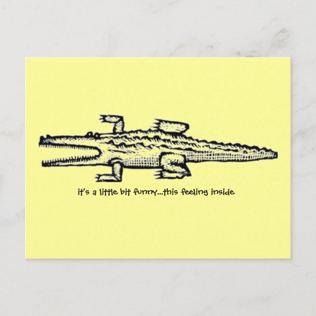 its a little bit funny postcard (Front)