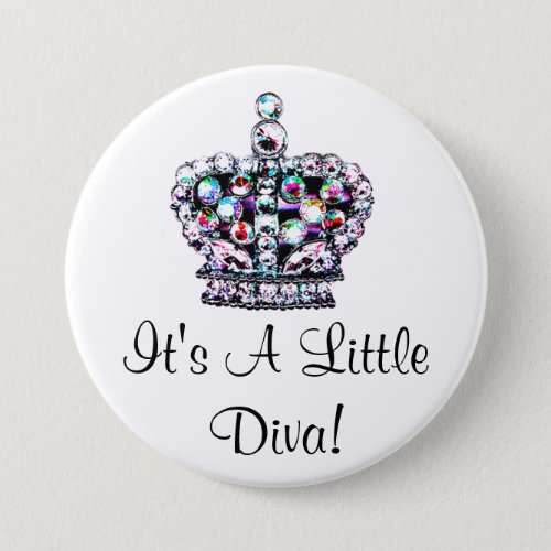 Its A Little Diva buttons