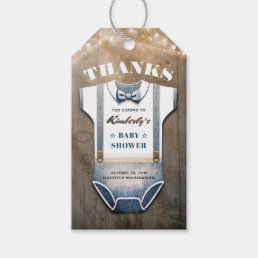 It&#39;s A Little Man Baby Shower Thank You Gift Tags