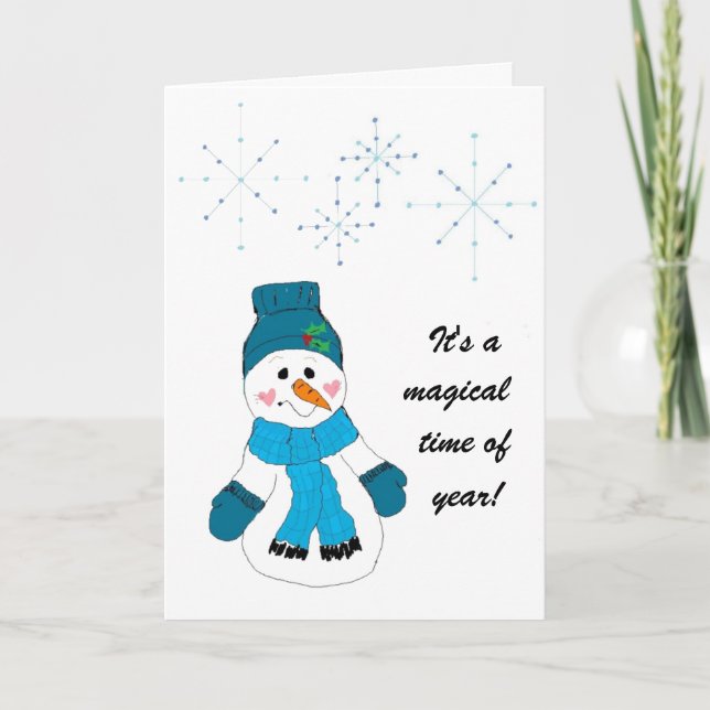 It's A Magical Season Holiday Card (Front)