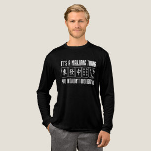 It's a Mahjong thing you wouldn't understand Tri-Blend Shirt