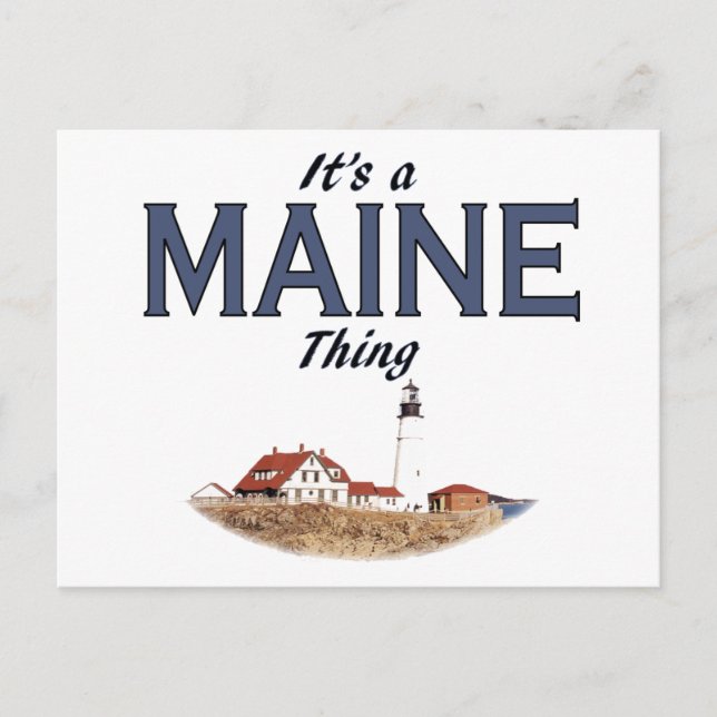 It's a Maine Thing - Lighthouse Postcard (Front)