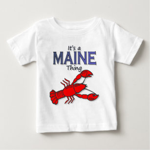 HTUAEUEHRH Baby Lobster Toddler/Infant Crewneck Short Sleeve Shirt Tee 