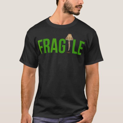 Its A Major Award Funny Christmas Fragile Leg  3 T_Shirt