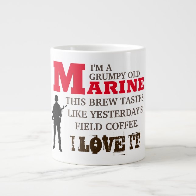 IT'S A-MARINE-THING GIANT COFFEE MUG (Front)