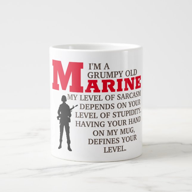 IT'S A-MARINE-THING GIANT COFFEE MUG (Front)