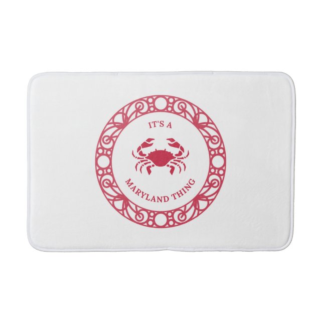IT'S A MARYLAND THING (CRABS) BATH MAT (Front)