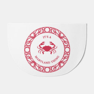 IT'S A MARYLAND THING (CRABS) Door Mat
