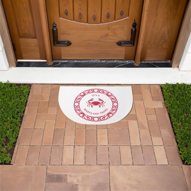 IT'S A MARYLAND THING (CRABS) Door Mat (Outdoor)