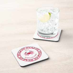IT'S A MARYLAND THING (CRABS) Hard plastic coaster