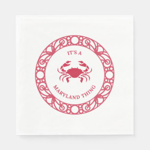 IT'S A MARYLAND THING (CRABS) NAPKINS