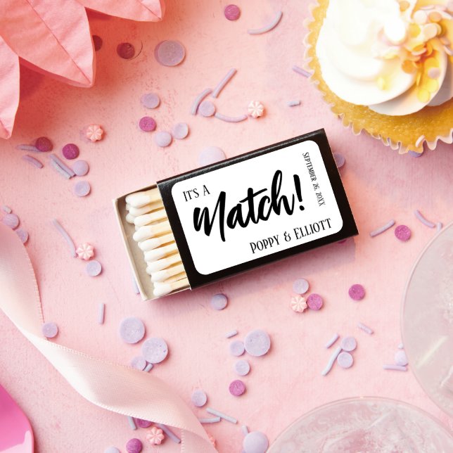 It's a Match! Simple Versatile Black & White Matchboxes (Insitu)