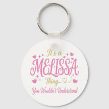 It's A Melissa Thing Pink Gold Women Gift