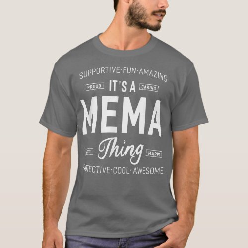 Its A MeMa Thing Gift Grandma Women  T_Shirt