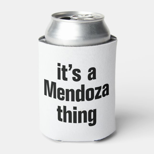 its a mendoza thing can cooler (Can Front)
