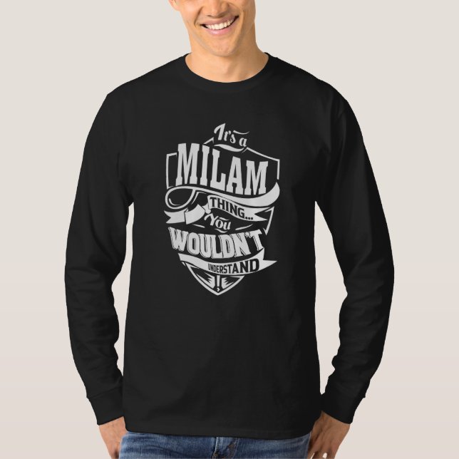 It's a MILAM Thing Gifts Premium T-Shirt (Front)