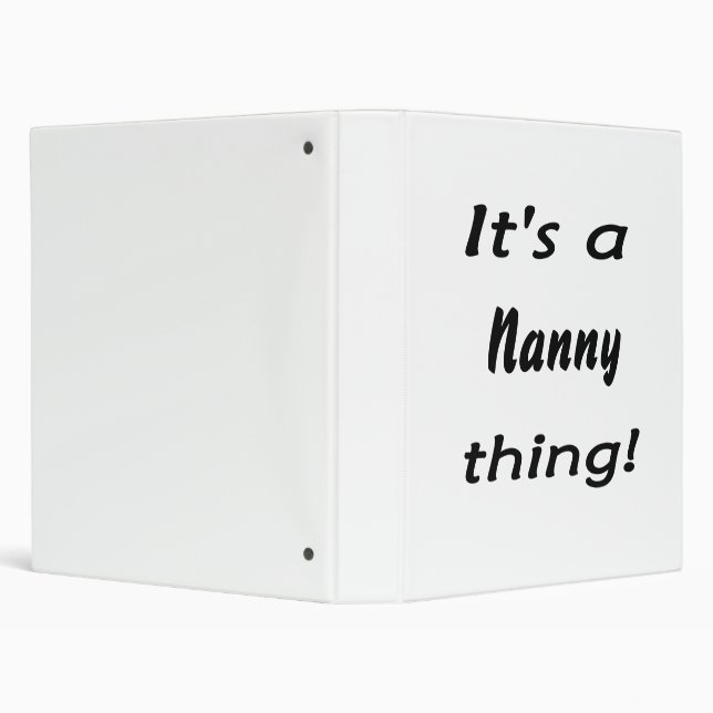It's a nanny thing! binder (Background)